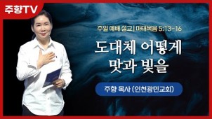 도대체 누가 맛과 빛을 1 (심령이 가난한 자) / 23-06-11